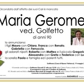 Maria Geromel, ved. Golfetto Maria Geromel, ved. Golfetto