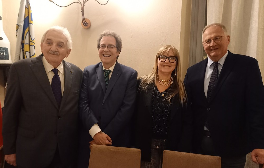 Al Rotary Club di Gattinara una serata su Cavour, Leri e le risaie della Grangia