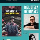 Grignasco, il 10 ottobre incontro con Paolo Roversi per presentare “Il mestiere del buio”