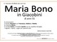 Maria Bono in Giacobini