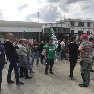 Lo sciopero dei dipendenti Sanac del 1° ottobre