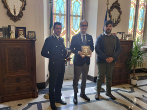 Gli auguri del Prefetto al nuovo Comandante della Polizia Penitenziaria Luca De Santis