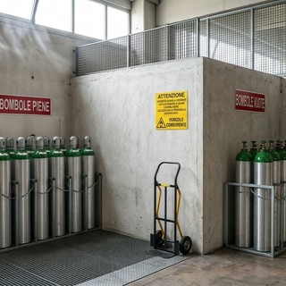 Stoccaggio delle bombole di ossigeno: regole essenziali per operare in sicurezza