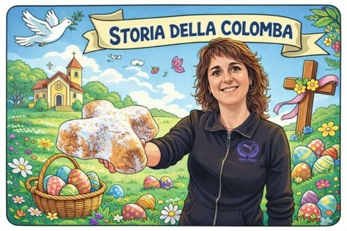Colomba pasquale: significato, leggende e nascita di un’icona italiana - Vignetta di Pierobello Colomba pasquale: significato, leggende e nascita di un’icona italiana - Vignetta di Pierobello