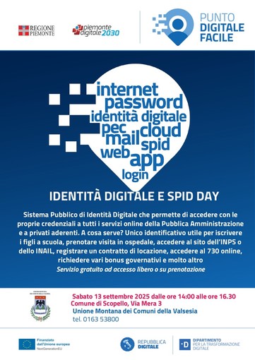 Sabato 13 settembre: lo Spid Day vi aspetta a Scopello!