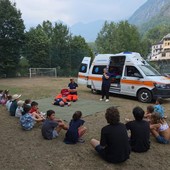 Campertogno, tanti bambini al laboratorio di primo soccorso con il SAV Campertogno, tanti bambini al laboratorio di primo soccorso con il SAV