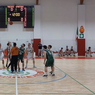 Spartans Basket in trasferta a Varese, la vittoria contro Basket Trecate: 66 - 68 - Foto di Andrea Scalvini.