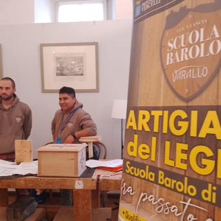 La Scuola Barolo di Varallo protagonista a “Fatti ad Arte” con gli artigiani del legno del futuro