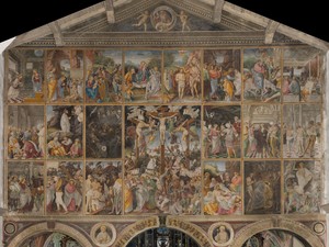 Varallo, iniziato il restauro delle Storie della Passione di Gaudenzio Ferrari in Santa Maria delle Grazie