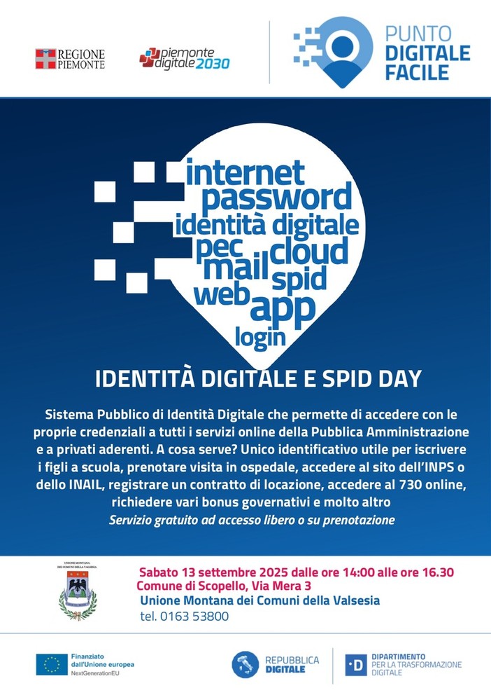 Sabato 13 settembre: lo Spid Day vi aspetta a Scopello! Sabato 13 settembre: lo Spid Day vi aspetta a Scopello!