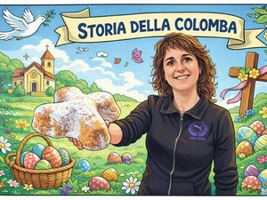 Colomba pasquale: significato, leggende e nascita di un’icona italiana - Vignetta di Pierobello