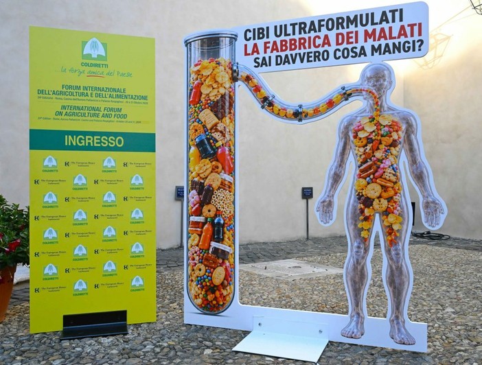 Cibi ultraformulati, Coldiretti Piemonte chiede all'Europa maggiori tutele per la salute