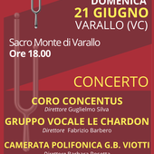 Iter Vocis 2026 fa tappa al Sacro Monte di Varallo con tre cori in concerto