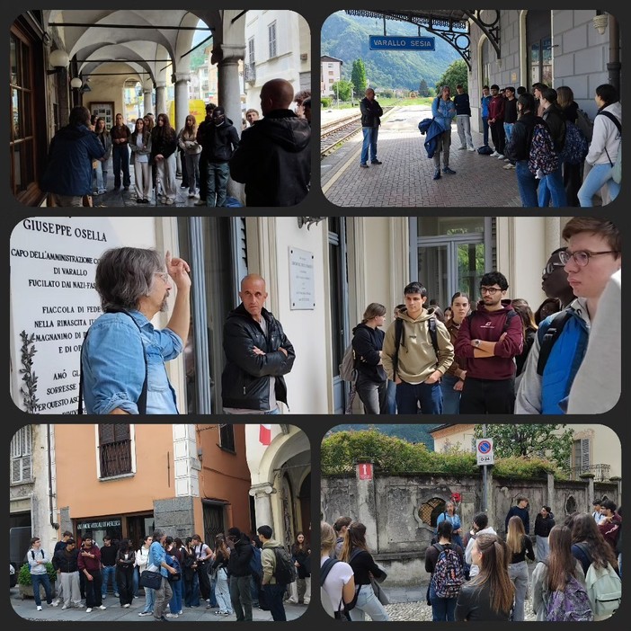 “Varallo in guerra 1943-45”, concluse le passeggiate storiche con gli studenti