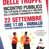 A Varallo: incontro con i Carabinieri sulla prevenzione delle truffe