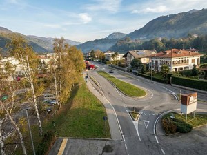 Il rendering relativo alla zona del liceo Scientifico