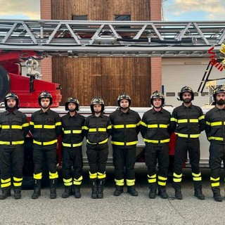 Vigili del Fuoco volontari: 9 unità prendono servizio Vigili del Fuoco volontari: 9 unità prendono servizio