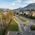 Il rendering relativo alla zona del liceo Scientifico