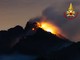 Cravagliana, proseguono le operazioni di spegnimento dell'incendio