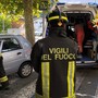 Incidente stradale a Borgosesia: intervento dei Vigili del Fuoco in viale Varallo