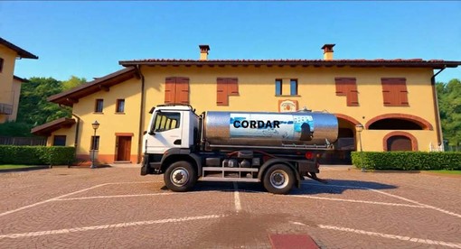 Emergenza acqua, autobotte da 10 mila litri disponibile in Piazza Falda