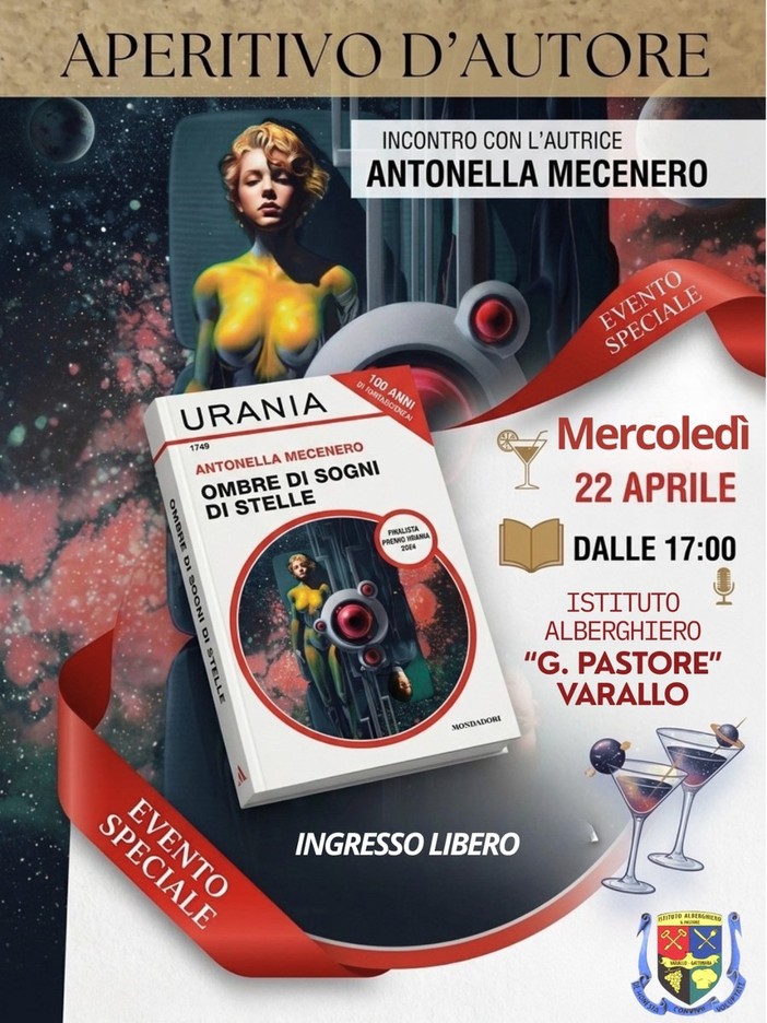 Varallo, all’Istituto Alberghiero “G. Pastore” un aperitivo d’autore con Antonella Mecenero Varallo, all’Istituto Alberghiero “G. Pastore” un aperitivo d’autore con Antonella Mecenero