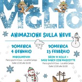 Alpe di Mera, “Meraviglio” porta l’animazione sulla neve: miniolimpiadi il 4 gennaio e show di bolle il 15 febbraio Alpe di Mera, “Meraviglio” porta l’animazione sulla neve: miniolimpiadi il 4 gennaio e show di bolle il 15 febbraio