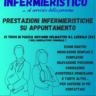 Lozzolo: Servizio infermieristico sempre attivo