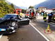 Scontro violento a Varallo tra auto e furgone, due feriti