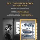 Borgosesia, il 6 novembre al Cinema Lux “Era l’amante di Rodin”