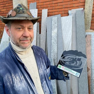 L'autore è Luca Pera, penna nera di Ponderano.