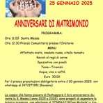 Quarona, la Parrocchia di Sant’Antonio Abate celebra gli anniversari di matrimonio