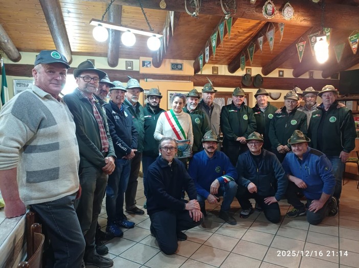 Scambio di auguri con gli Alpini di Quarona, Doccio e Valmaggiore Scambio di auguri con gli Alpini di Quarona, Doccio e Valmaggiore