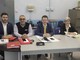 Da sinistra: Simone Cuozzo, Leonardo Dolce, Andrea Campasso, Luca Vannelli, Elena Porro, Sandro Crestani