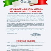 Varallo, l’8 novembre la commemorazione del 108° anniversario della Vittoria e delle Forze Armate
