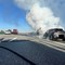 Auto in fiamme sulla A4, intervento dei Vigili del Fuoco di Novara