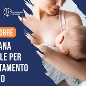 1-7 ottobre, è la Settimana Mondiale per l'Allattamento Materno