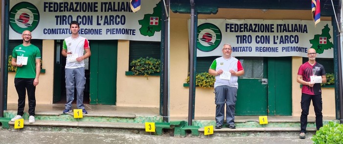 Doppio successo per gli Arcieri del Sesia a Venaria Reale