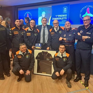 Al Corpo AIB del Piemonte il Premio “Zamberletti", Prima Edizione, foto pag fb Corpo AIB Piemonte