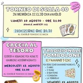 Breia, agosto entra nel vivo con scala 40, caccia al tesoro e tombolone Breia, agosto entra nel vivo con scala 40, caccia al tesoro e tombolone