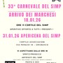A Grignasco il Carnevale del Simp entra nel vivo tra arrivo dei Marchesi e “AperiCena” nel cortile delle Associazioni