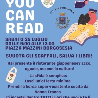 A Borgosesia arriva “All you can read”: libri da portare a casa con una piccola offerta