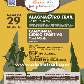 Alagna, il 29 agosto torna l’Alagna Otro Trail