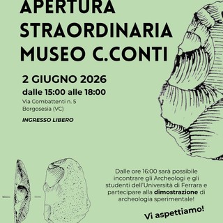 Apertura straordinaria al Museo Carlo Conti per raccontare gli scavi sul Monte Fenera