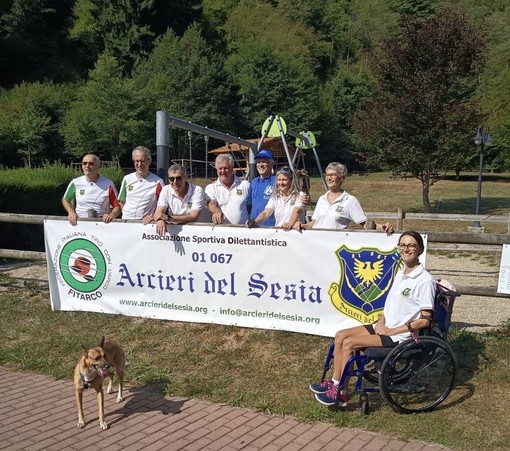 Arco e frecce conquistano Civiasco: successo per l’iniziativa degli Arcieri del Sesia