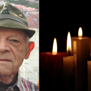 Alpini in lutto per la morte di Luciano Coccolo, l'ultimo addio a Valle Mosso