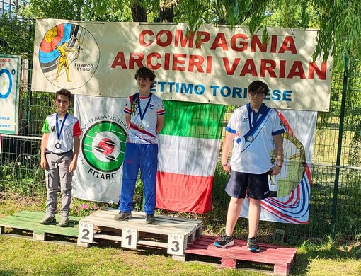 Arcieri del Sesia, Davide Bozzo Rolando d’argento al Trofeo Pinocchio regionale