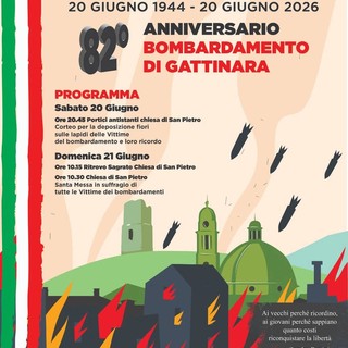 Gattinara ricorda l’82° anniversario del bombardamento