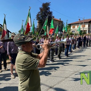 Valdilana, a Trivero cori e alzabandiera per il 70° anniversario degli Alpini (foto di repertorio)