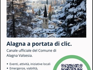 Alagna Valsesia “a portata di clic”: nasce il canale ufficiale del Comune per avvisi, eventi e emergenze
